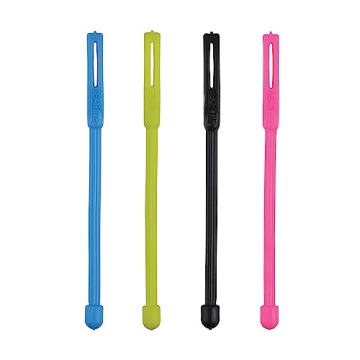 Nite Ize Gear Tie 3-Inch Reusable Cord Organizer, Assorted Colors