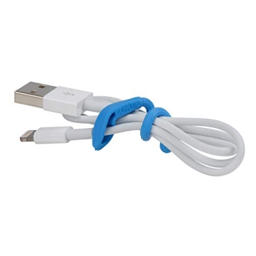 Nite Ize Gear Tie 3-Inch Reusable Cord Organizer, Assorted Colors