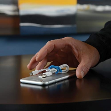 Nite Ize Gear Tie 3-Inch Reusable Cord Organizer, Assorted Colors