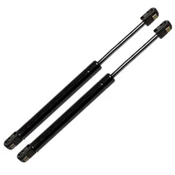 Suspa C16-08316 C1608316 20" Gas Prop, Quantity (2), Force 40 Lbs Per Prop, Force Per Set 80 Lbs, Camper Rear Window, Tonneau Cover Lift Supports, Window Lift Support, Struts, Made in USA