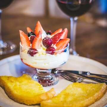 binsakao Glass Ice Cream Bowl Set of 6 - Stylish and Versatile