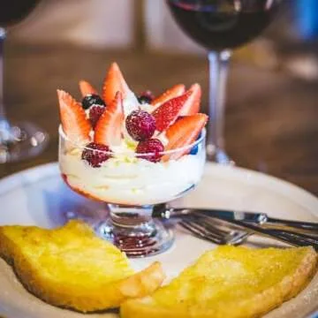 binsakao Glass Ice Cream Bowl Set of 6 - Stylish and Versatile