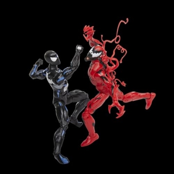 Marvel Legends Spider-Man Symbiote & Carnage Action Figures