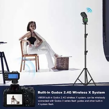 Godox V860II-S High-Speed Sync Flash Speedlite for Sony