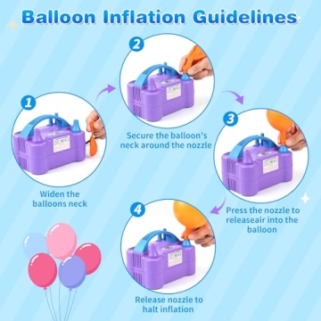 NuLink Electric Balloon Pump for Quick Balloon Inflation