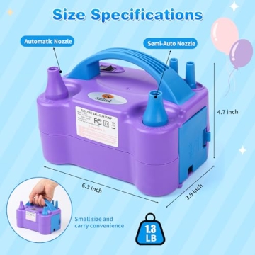 NuLink Electric Balloon Pump for Quick Balloon Inflation