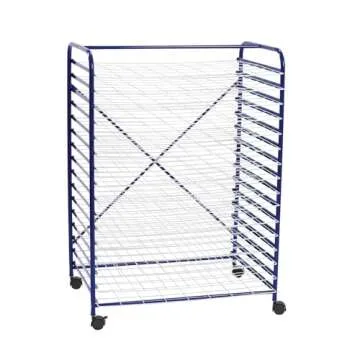 Colorations Premium Mobile Art Drying Rack for Easy Use