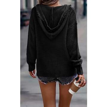 Shop PRETTYGARDEN V Neck Knitted Sweater for Women