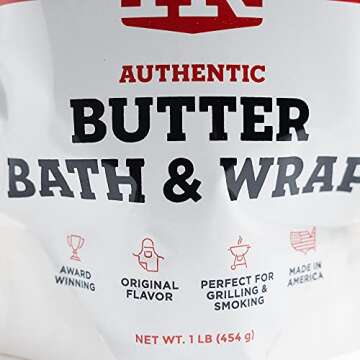 Heath Riles BBQ Butter Bath and Wrap, Champion Flavor