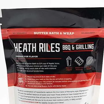 Heath Riles BBQ Butter Bath and Wrap, Champion Flavor