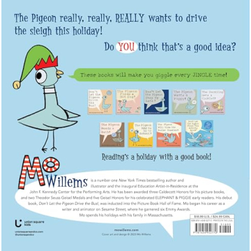 Don't Let the Pigeon Drive the Sleigh Fun Family Book