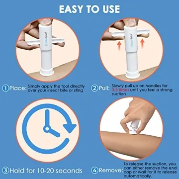 YARKOR Bug Bite Suction Tool for Instant Itch Relief
