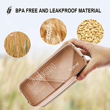 Eco-Friendly Stackable Leakproof Bento Lunch Box
