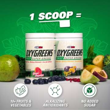 EHP Labs OxyGreens Super Greens Powder for Health Boost
