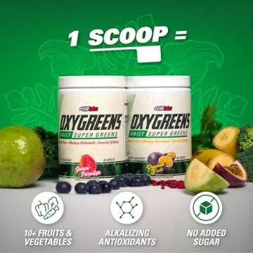 EHP Labs OxyGreens Super Greens Powder for Health Boost