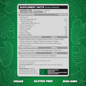 EHP Labs OxyGreens Super Greens Powder for Health Boost