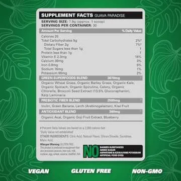 EHP Labs OxyGreens Super Greens Powder for Health Boost