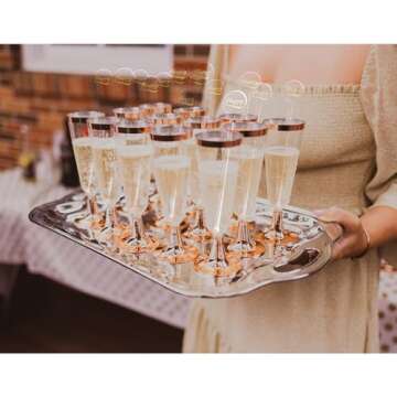 160Pcs 7 Inches Cocktail Swizzle Sticks, Disposible Plastic Disc Top Drink Stirrers Transparent Bar Drinks Mixing Rod for Coffee Whiskey Beverage