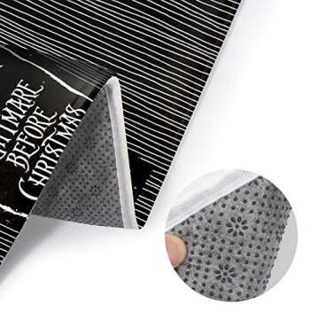 Plush Non-Slip Bath Mat Rug Set for Halloween Decor