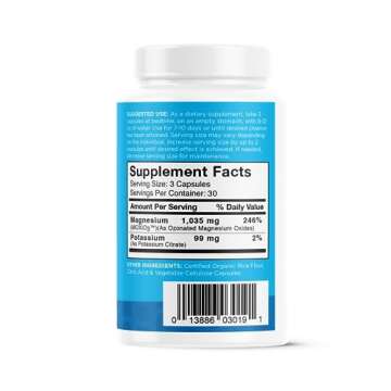 nbpure MagO7 - Natural Colon Cleanse & Detox - Occasional Constipation Relief, Stool Softening, & Bl...