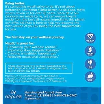 nbpure MagO7 Natural Colon Cleanse & Detox for Digestive Comfort