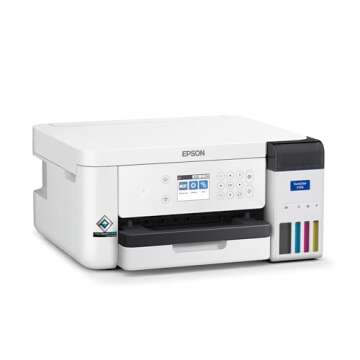 Epson SureColor F170 Dye-Sublimation Printer. Includes Full Set of Ink, User Guide, & AC Power Cable SCF170