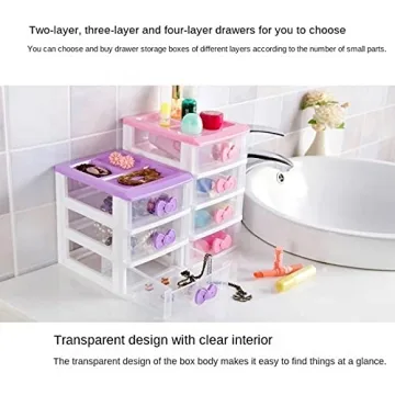 Kawaii Makeup Organizer - Cute Desk Storage Solution