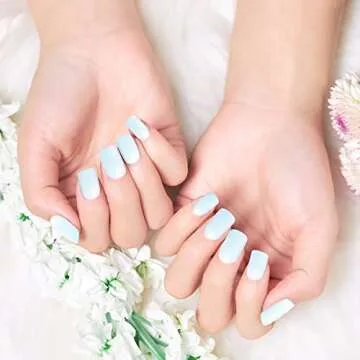 Artdone Chrome Nail Powder - Pearl Red and White Pigments