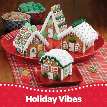 Gingerbread House Kit Set of 8 for Holiday Fun