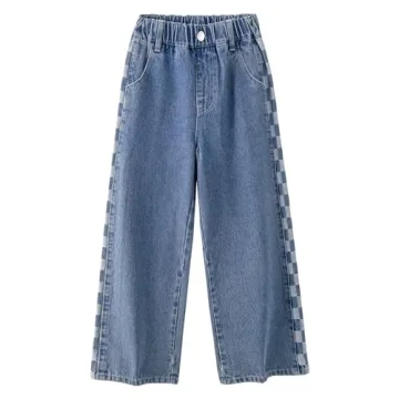 Stylish Rolanko Girls Baggy Jeans for Ultimate Comfort