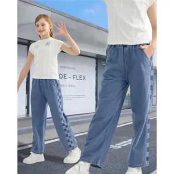 Stylish Rolanko Girls Baggy Jeans for Ultimate Comfort