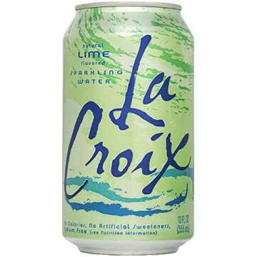 La Croix Orange, Lemon, Lime - Variety Pack, 12oz Cans (10-Pack Variety, Total of 120 Oz)