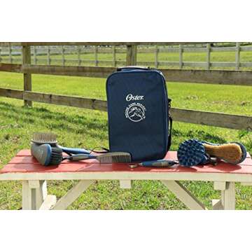 Oster 7-Piece Horse Grooming Kit for All Equestrians