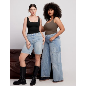 Stylish PUMIEY Tank Top for Women - Jet Black Quality