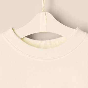 Amazon Essentials x Sofia Grainge Baby Girls' French Terry Pant and Top Set, Ivory, Newborn