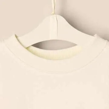 Amazon Essentials x Sofia Grainge Baby Girls' French Terry Pant and Top Set, Ivory, Newborn