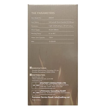 SALKING 2-in-1 Himalayan Salt Lamp & Essential Oil Diffuser