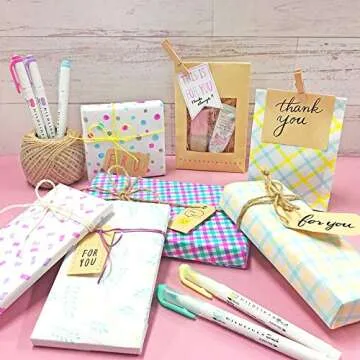 Zebra Highlighter Mildliner Brush Noble Color 5 Colors Set, WFT8-5C-NC