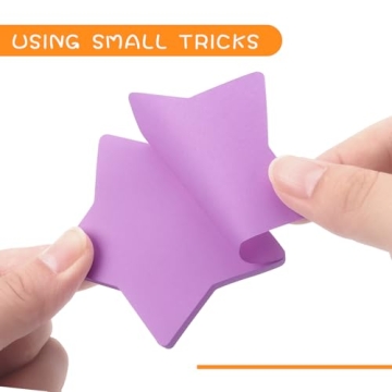 Vibrant SIMONA Star-Shaped Sticky Notes for Everyone