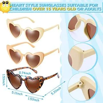 Tondiamo 9 Pcs Toddler Sunglasses Flower Round Heart Shaped Kids Colorful Girls Sunglasses for Outdoor Beach Holiday(Fresh Colors)