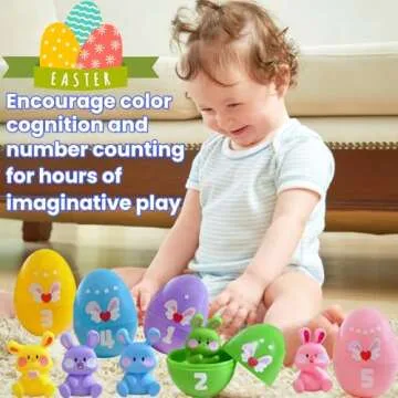 UURM Easter Toddler Toys for Color Recognition and Fun