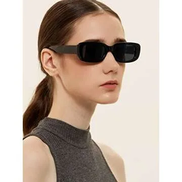 SORVINO Rectangle Sunglasses - 90s Vintage Retro Style