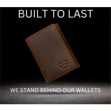 Stealth Mode RFID Blocking Leather Wallet for Men