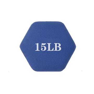 Homelive Dumbbell Set for All Fitness Levels - 15 Lbs x 2 Options