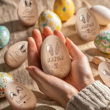 Personalized JOBFLY Easter Egg Shaker for Families 2025