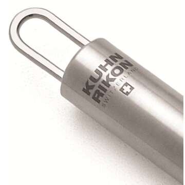 Kuhn Rikon Julienne Peeler with Blade Protector, Stainless Steel Handle