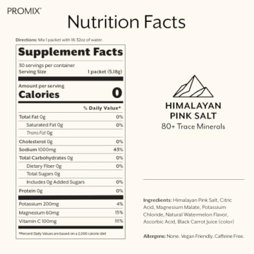 Promix Electrolyte Grapefruit Stick Packs - Hydrate Naturally