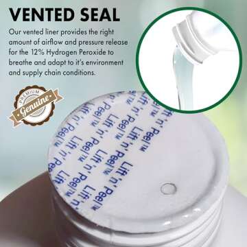 Nature's Freedom 12% Hydrogen Peroxide Safe Eco-Friendly Cleaner