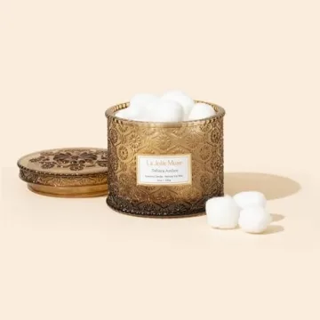 Luxurious LA JOLIE MUSE Amber Candle for Home Decor