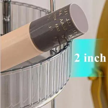 CESTATIVO 360° Rotating Makeup Organizer for Vanity